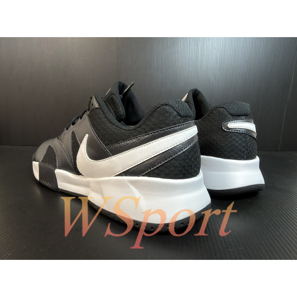 【WS】NIKE COURT LITE4 男鞋 黑白 硬地 運動 納達爾 球鞋 網球鞋 FD6574-001-細節圖3