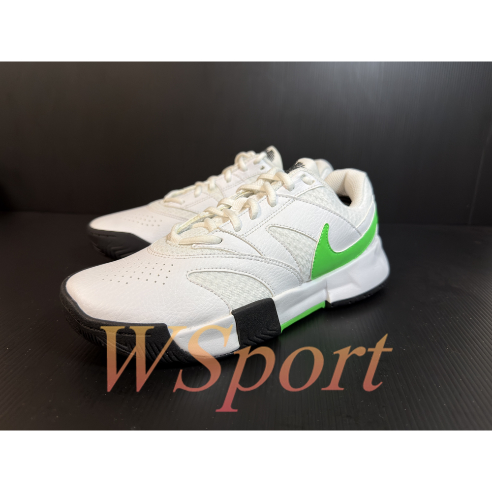 【WS】NIKE W COURT LITE4 女鞋 白綠 硬地 運動 納達爾 球鞋 網球鞋 FD6575-105-細節圖3