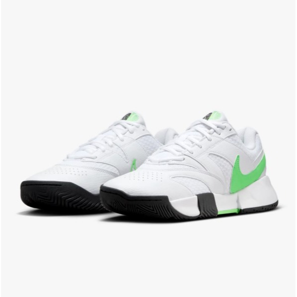 【WS】NIKE W COURT LITE4 女鞋 白綠 硬地 運動 納達爾 球鞋 網球鞋 FD6575-105-細節圖5