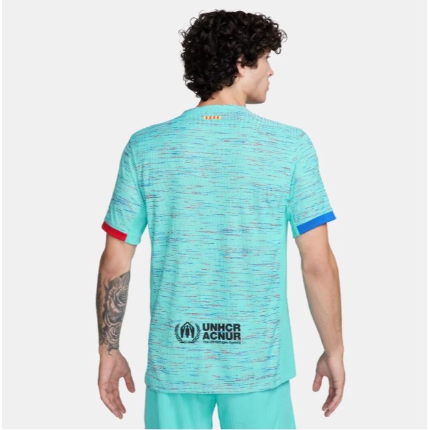 【WS】NIKE FC BARCELONA 23/24 巴塞隆納 運動 足球 T恤 短T 球衣 DX9756-487-細節圖2