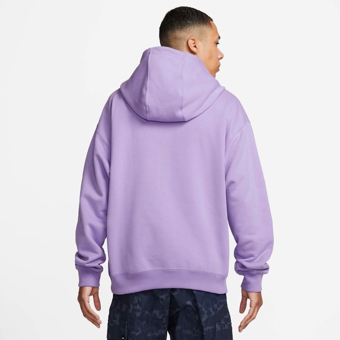 【WS】NIKE SB FLC SKATE HOODIE 滑板 紫 運動 休閒 保暖 長袖 帽T DV9061-567-細節圖2