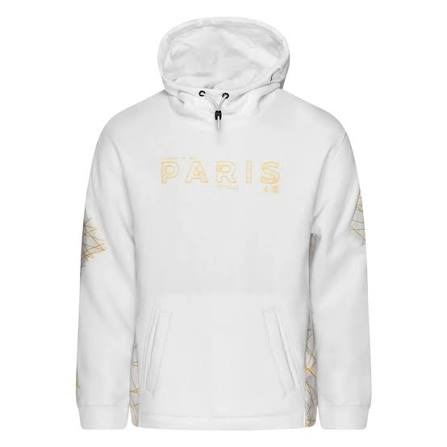 【WS】NIKE JORDAN X PSG 巴黎聖日耳曼 運動 休閒 T恤 長袖 帽T DV0614-100-細節圖5