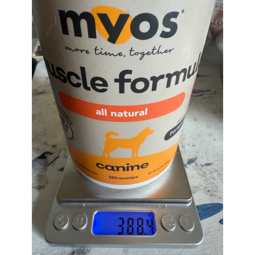 官網購入-挺樂犬用肌肉配方（已開封）-細節圖2