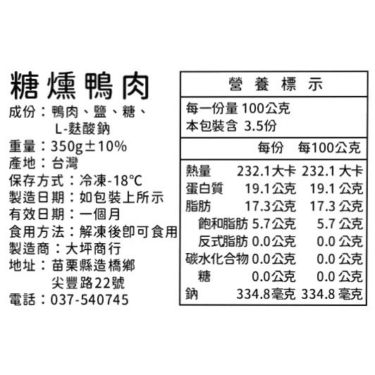 糖燻鴨肉¼隻（切盤）-細節圖2