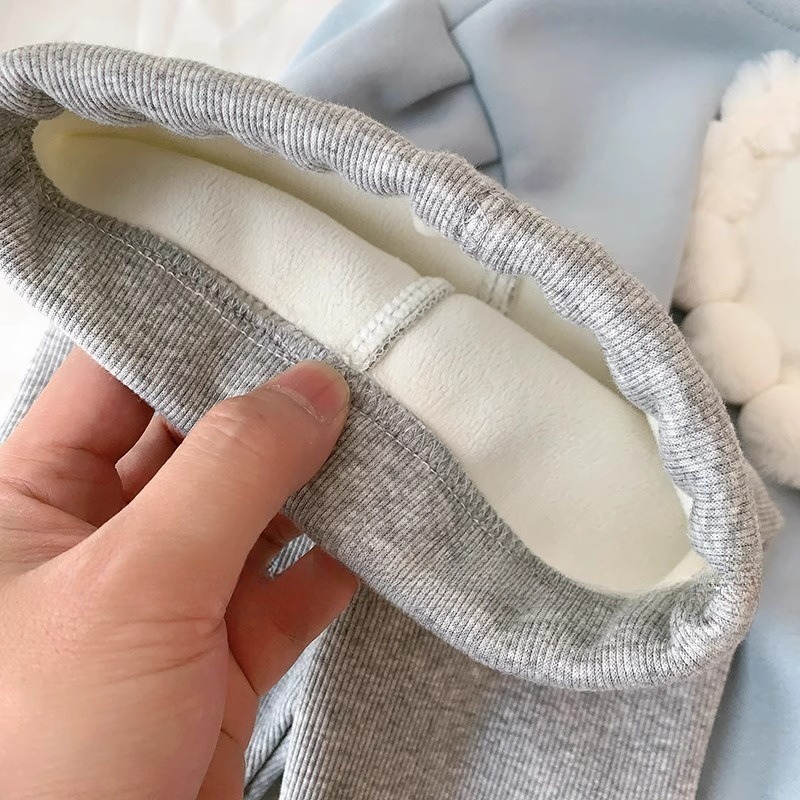 現貨-小兔子刷絨套裝 130+1-細節圖5