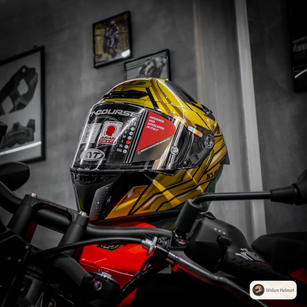 【偉倫人身部品】KYT TT-Course 洛基 全罩安全帽 洛基 Loki 限定 全罩式安全帽 漫威+送多層膜鏡片-細節圖3