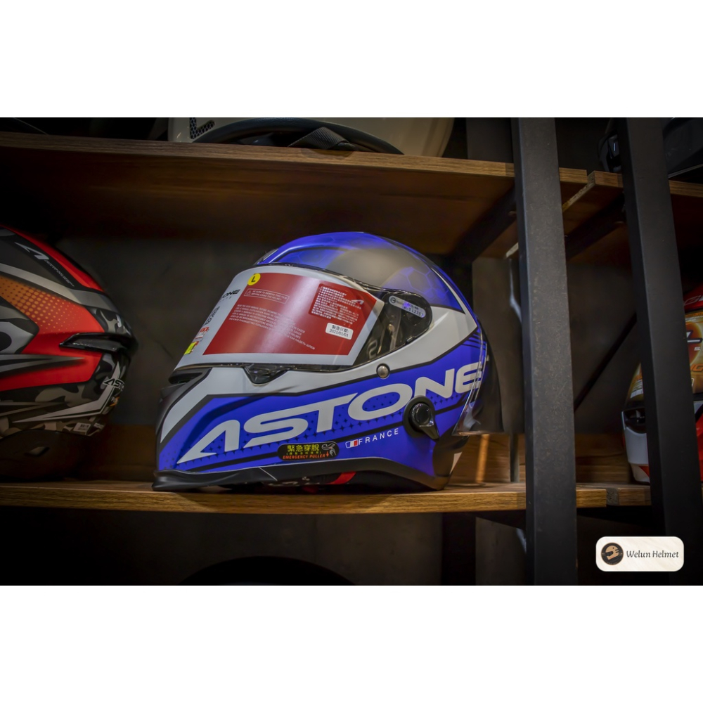 【Astone】GTB800 全罩式安全帽＜偉倫安全帽人身部品館＞多色可選 尺寸齊全 高規格輕量化-細節圖4