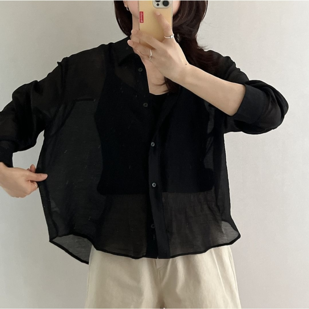 預購/HEDY赫蒂  正韓 飄逸感 彈力皺褶 鬆緊帶 綁帶休閒長裙 涼感/修身(FREE)(薄荷藍、黑、象牙白)-細節圖8