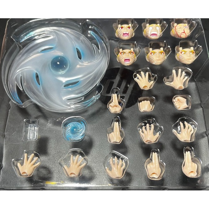 SHF火影忍者 漩渦嗚人 寄託希望的九尾人柱力 附上第三方 豐富配件包-細節圖3