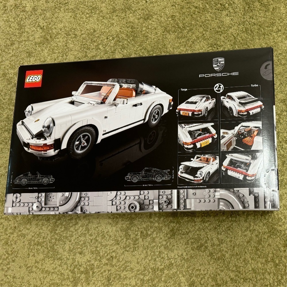 樂高 LEGO 10295 保時捷 Porsche 911 全新未拆 一般盒況-細節圖2