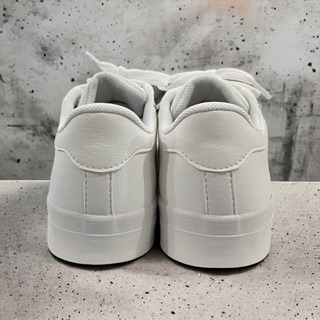 現貨  MIT 台灣製造 手工休閒鞋 小白鞋 休閒鞋 運動休閒鞋 休閒布鞋 皮面布鞋 運動布鞋 打工鞋 皮面白鞋 皮鞋-細節圖3