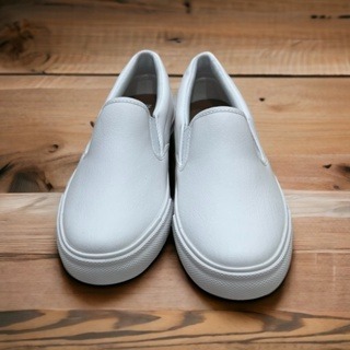 現貨 MIT 台灣製造 男女懶人鞋 男女小白鞋 樂福鞋 懶人鞋 小白鞋 皮面白鞋 休閒鞋 布鞋 男女布鞋 皮面懶人鞋-細節圖2