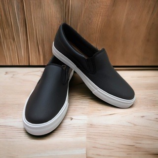 現貨 MIT 台灣製造 男女懶人鞋 男女小白鞋 樂福鞋 懶人鞋 小白鞋 皮面白鞋 休閒鞋 布鞋 男女布鞋 皮面懶人鞋-細節圖3