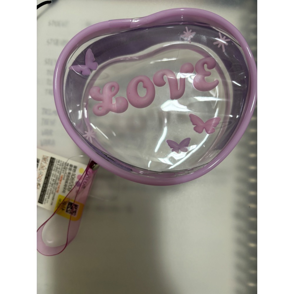 韓國大創小物 草莓熊吊飾 彩虹熊包包 愛心型包包 維尼蘇口袋-細節圖4