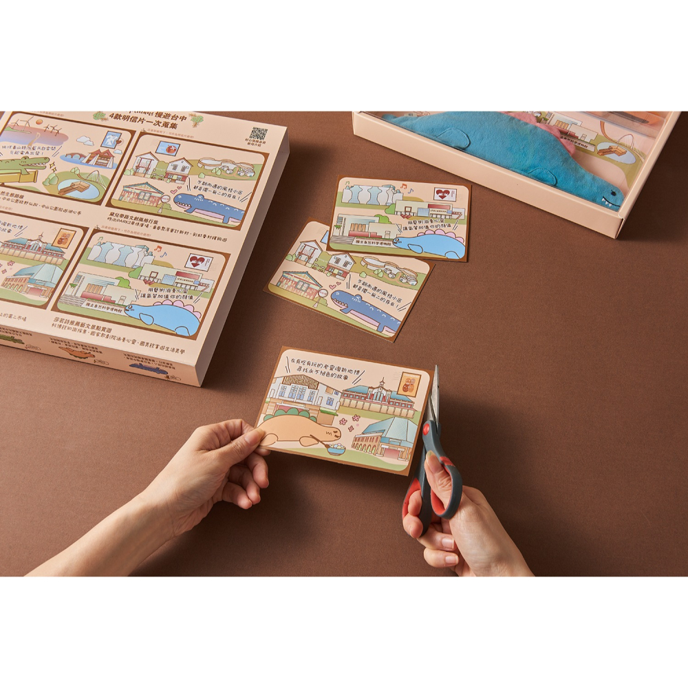 樣樣好物 Fun Reptilians 慢遊台中 好心情隨身袋禮盒-細節圖5