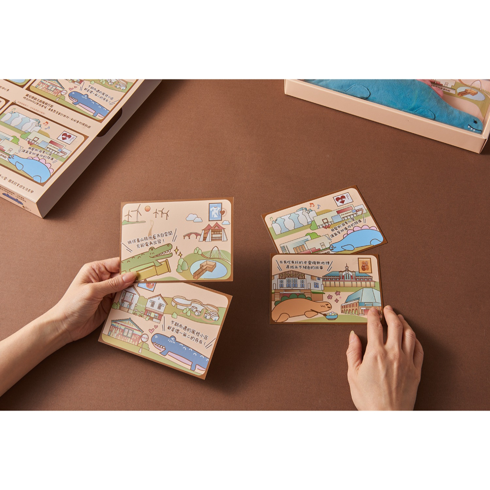 樣樣好物 Fun Reptilians 慢遊台中 好心情隨身袋禮盒-細節圖6