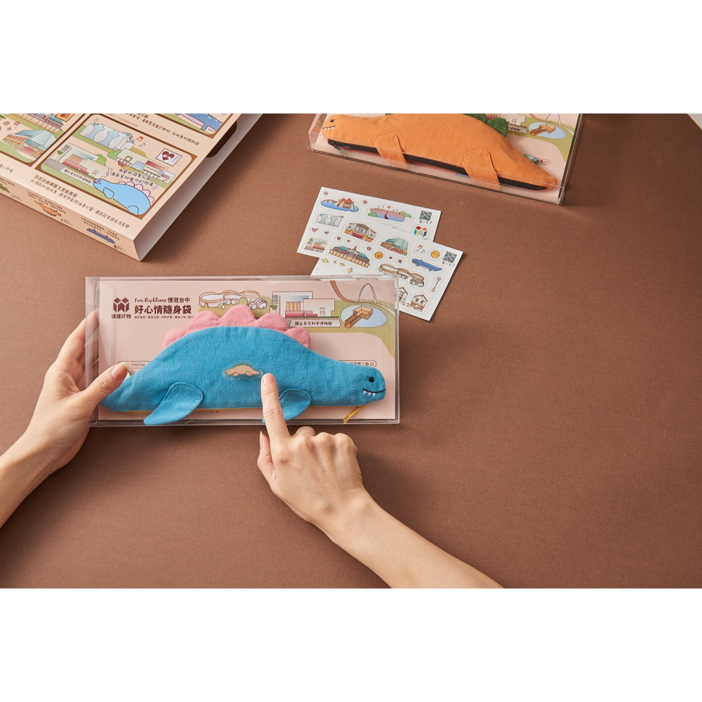 樣樣好物 Fun Reptilians 慢遊台中 好心情隨身袋禮盒-細節圖8