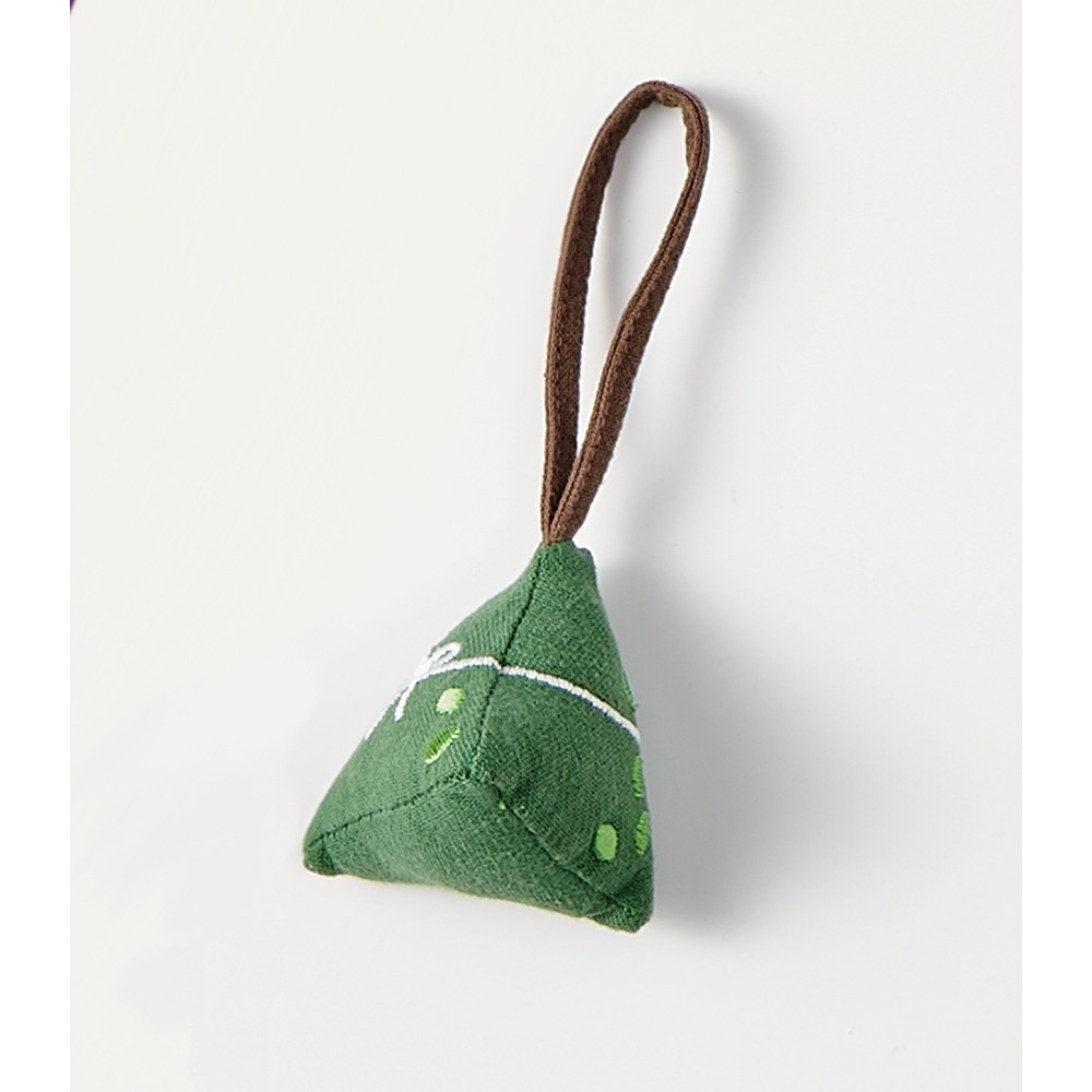 樣樣好物 【包粽】立體刺繡 粽子吊飾-細節圖6