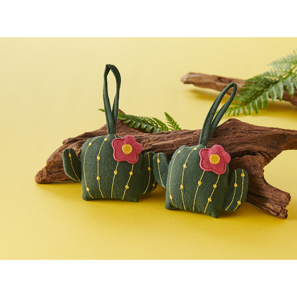 樣樣好物 手工純棉仙人掌吊飾-細節圖5