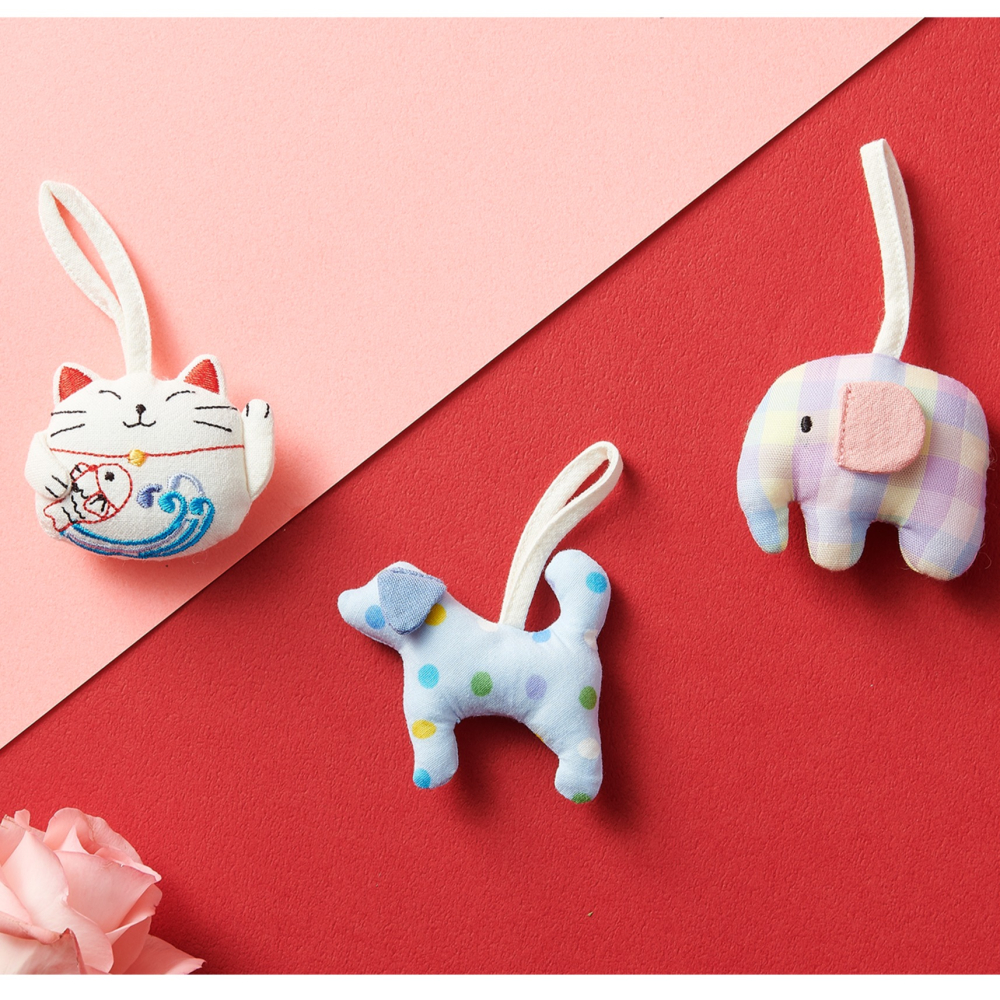 【公益計畫】動物手工純棉吊飾-細節圖4