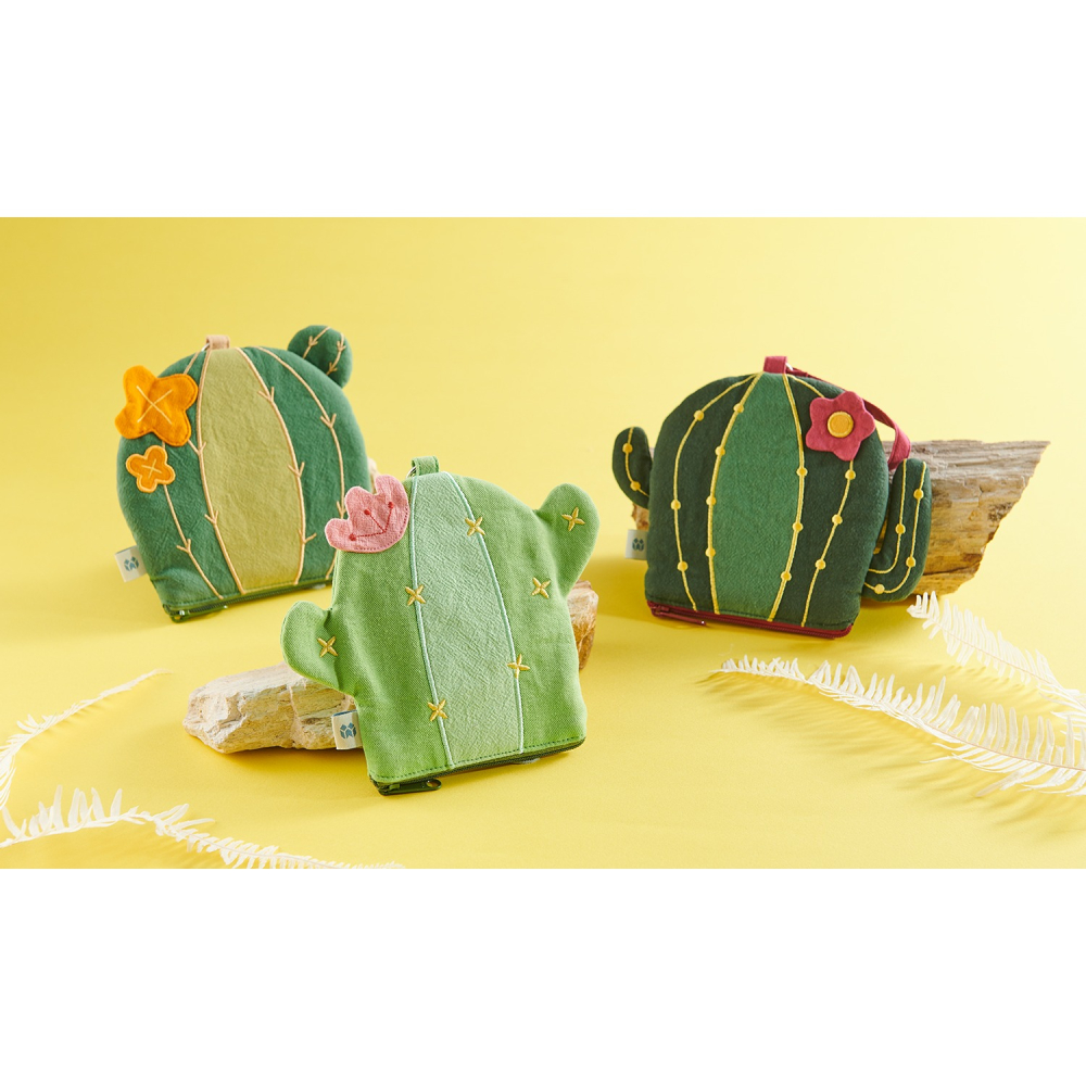 樣樣好物 仙人掌造型趣味 勾Go零錢包-細節圖2