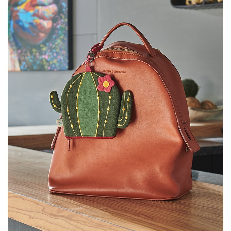 樣樣好物 仙人掌造型趣味 勾Go零錢包-細節圖6