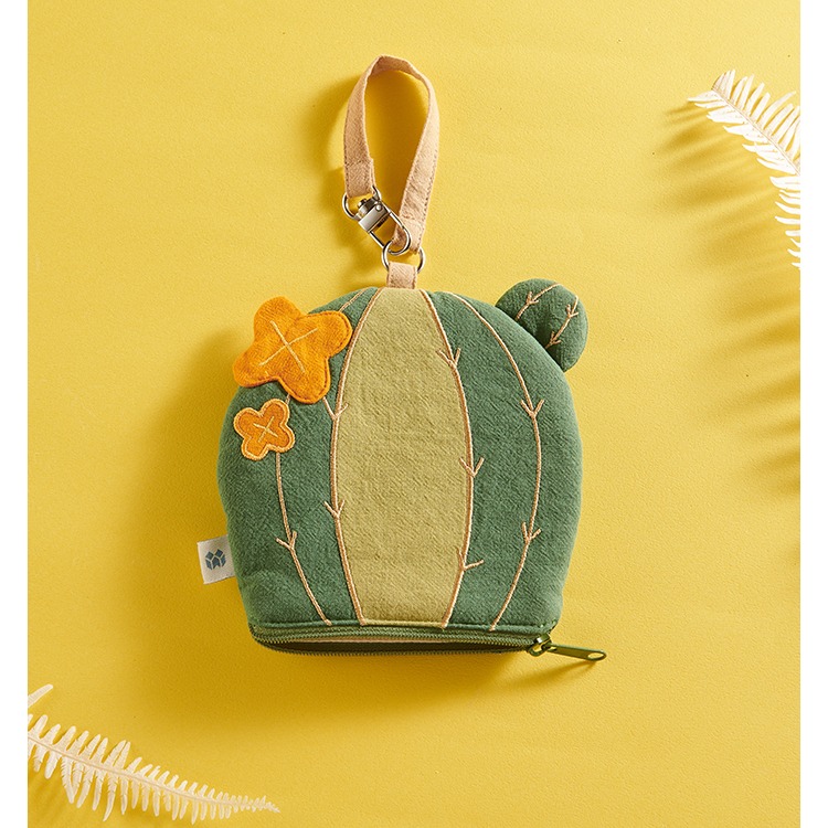 樣樣好物 仙人掌造型趣味 勾Go零錢包-細節圖10