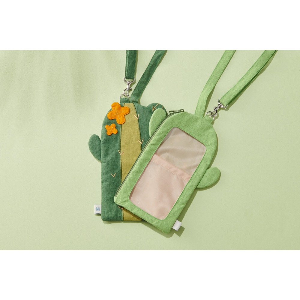 樣樣好物 仙人掌手機多用袋-細節圖4