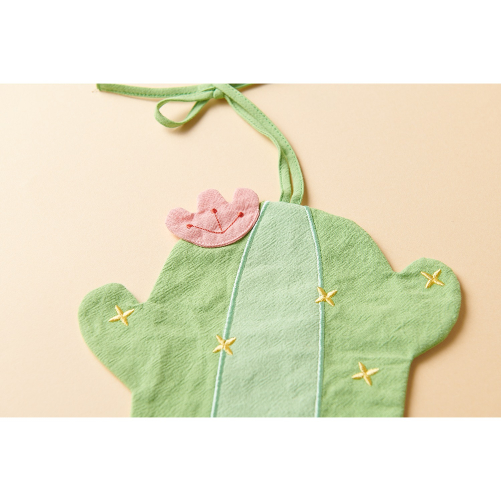 樣樣好物  仙人掌造型擦手巾 飾品布-細節圖6