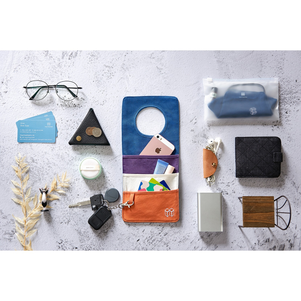 樣樣好物 【勿忘我】 方變收納 門掛收納-細節圖3