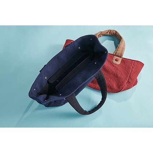 樣樣好物 2way 立體布紋提袋-細節圖4