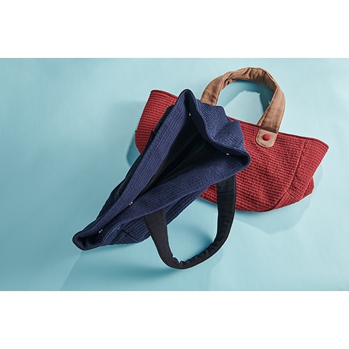 樣樣好物 2way 立體布紋提袋-細節圖6