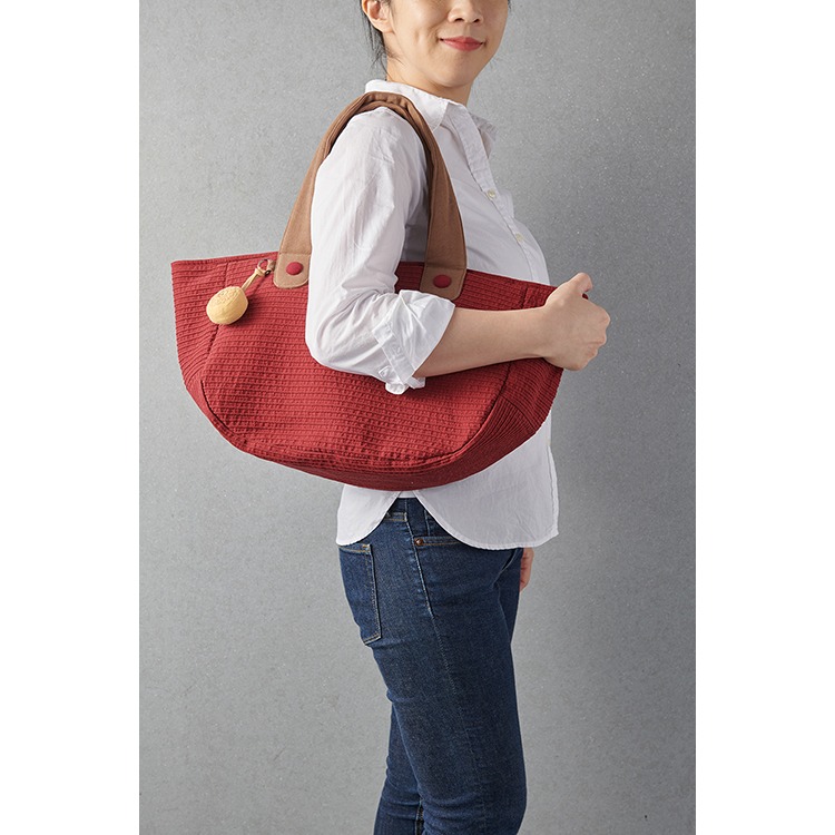 樣樣好物 2way 立體布紋提袋-細節圖10