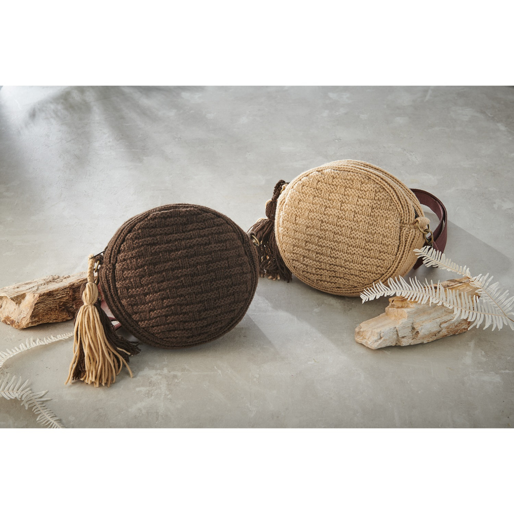 樣樣好物 針織圓包-細節圖2