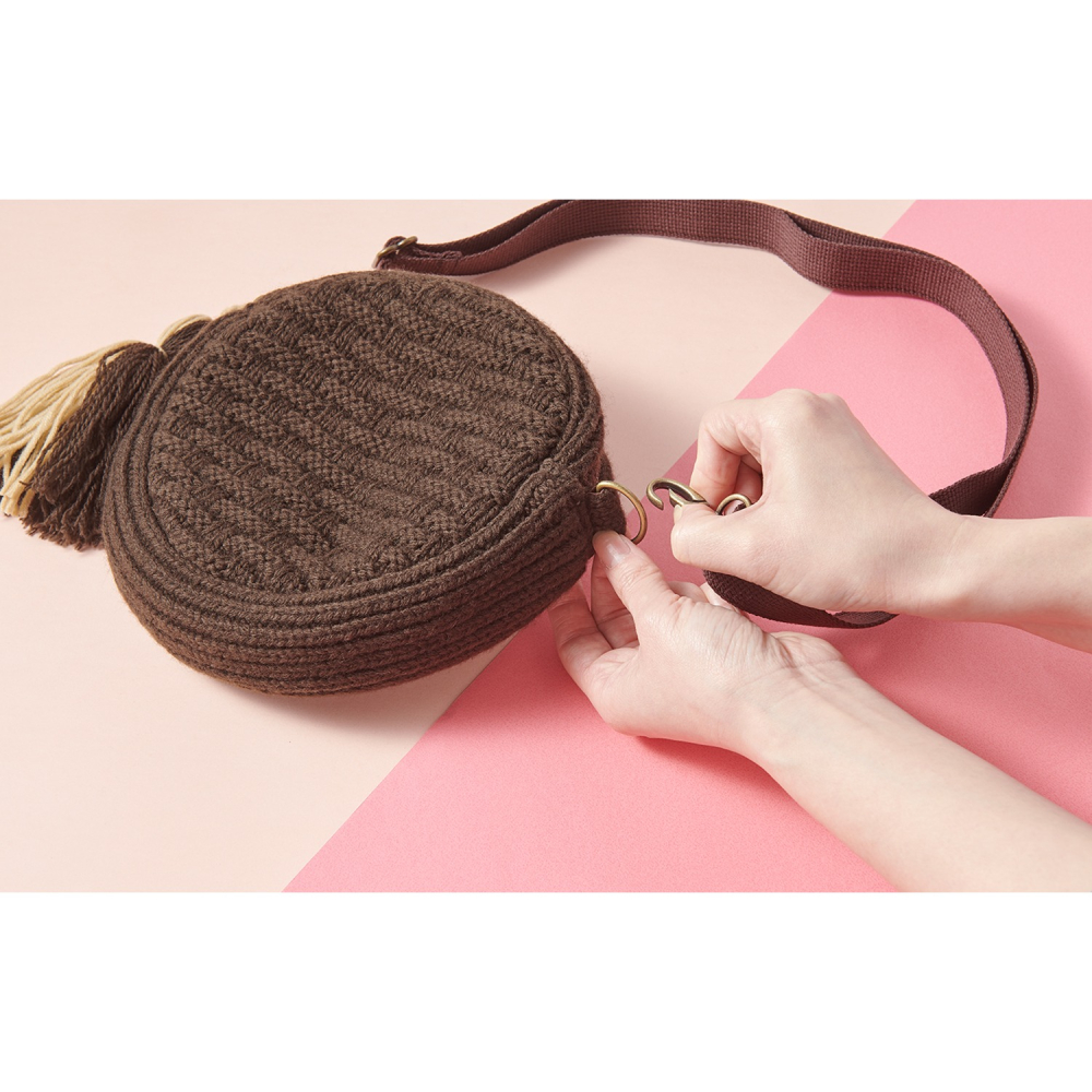 樣樣好物 針織圓包-細節圖4
