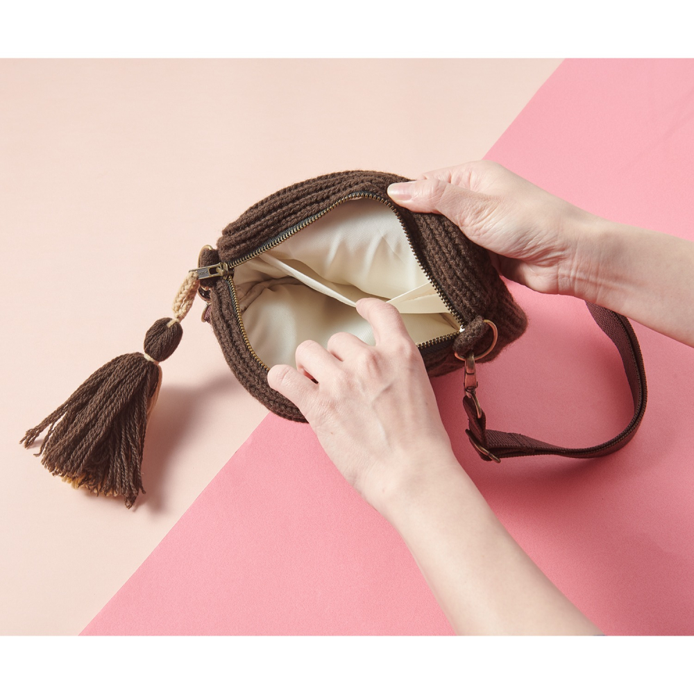 樣樣好物 針織圓包-細節圖5