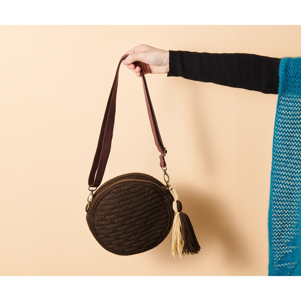 樣樣好物 針織圓包-細節圖9