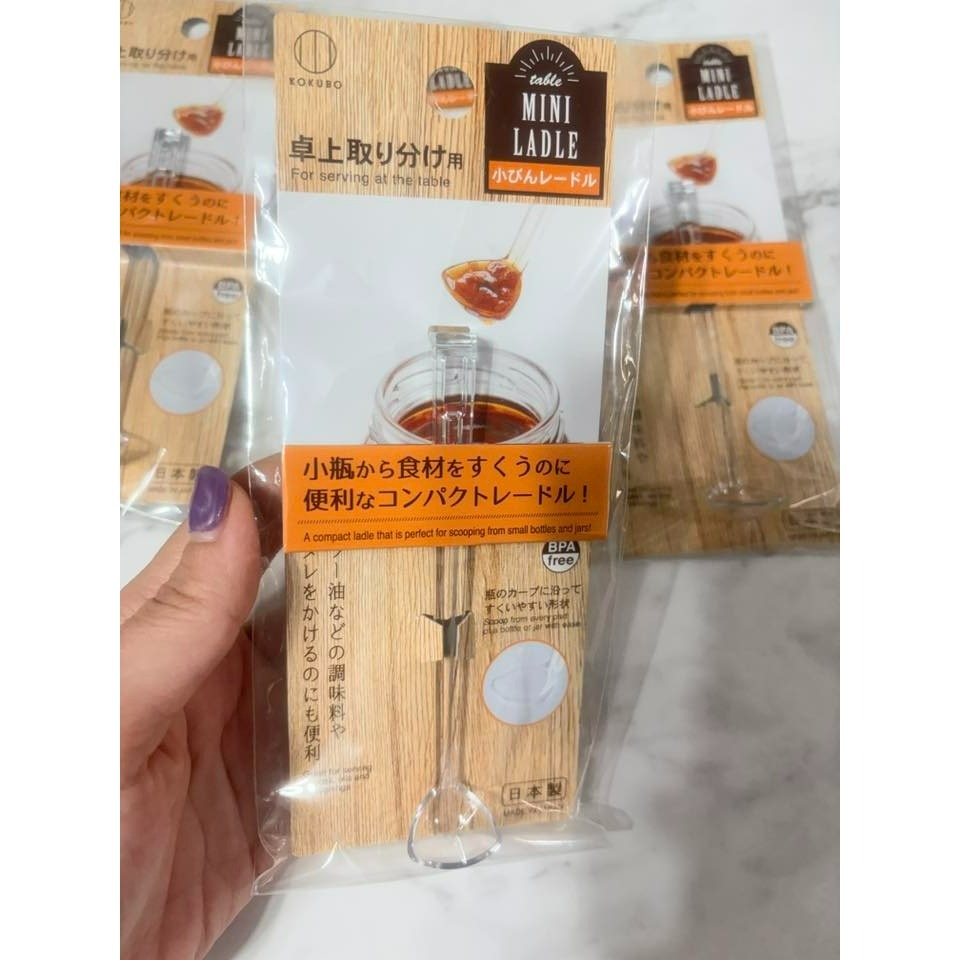 彤樂會💜【小久保】調味勺 透明 日本製 小勺子 醬料勺 深瓶勺 調味料勺 廚房小物 小湯匙  辣椒湯匙-細節圖7