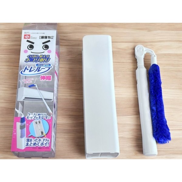 彤樂會💜【LEC】省時除塵器 伸縮除塵器附盒 除塵撢 灰塵清潔刷 家用清潔工具 ✔️現貨-細節圖3