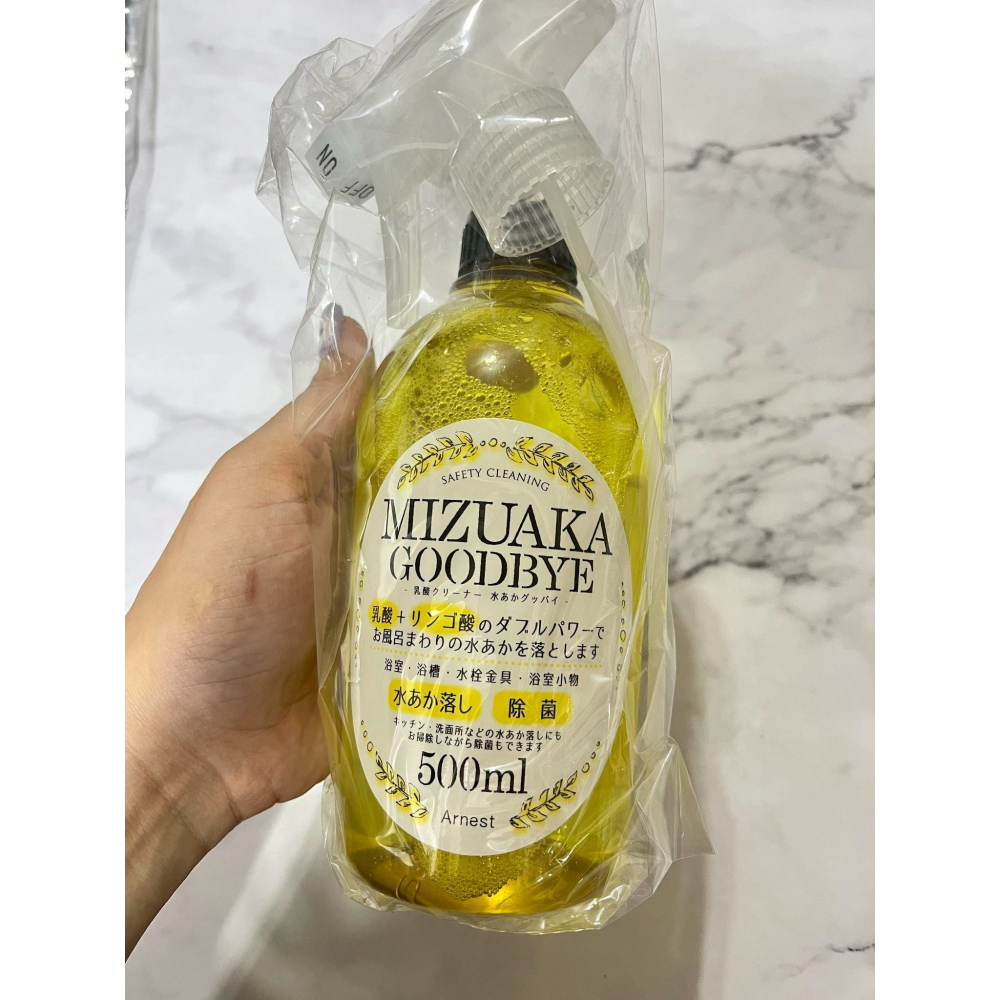 💜彤樂會💜【Arnest】乳酸水垢清潔劑500ml 浴室清潔劑 水垢清潔 清潔噴霧 浴缸清潔 洗手台清潔 日本製-細節圖4