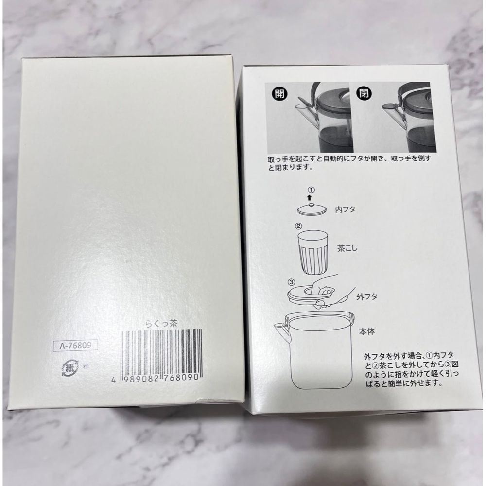💜 彤樂會💜【Arnest】耐熱泡茶手提壺1.3L｜日本製 泡茶壺 冷泡茶壺 附濾網 手提式水壺 耐熱冷水壺-細節圖7