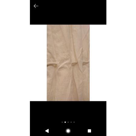 全新轉賣  正韓 小首爾商行 棉麻綁帶洋裝-米白 原價2480-細節圖5