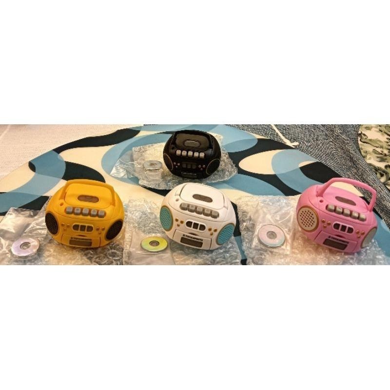 現貨不用等 日本 TOYS SPIRITS 真正的錄音和播放！復古迷你 CD 播放器 扭蛋 共五款-細節圖2