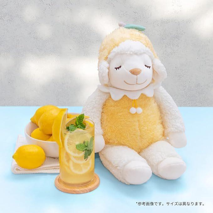 現貨+預購 日本LIV HEART 蜜瓜蘇打/檸檬汽水抱枕 毛絨玩偶 50cm 二款-細節圖3