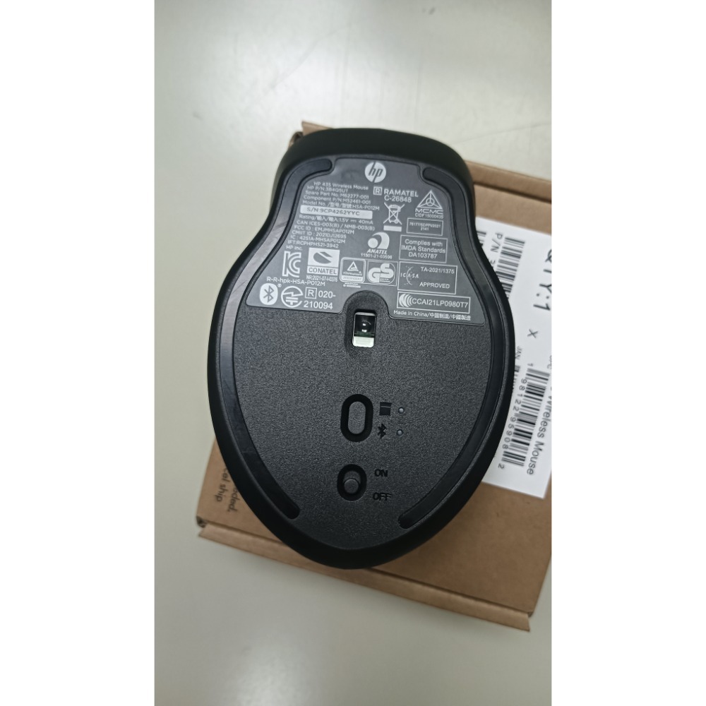 HP 435 Multi-Device Wireless Mouse【3B4Q5AA/3B4Q5UT】無線/藍牙滑鼠-細節圖3