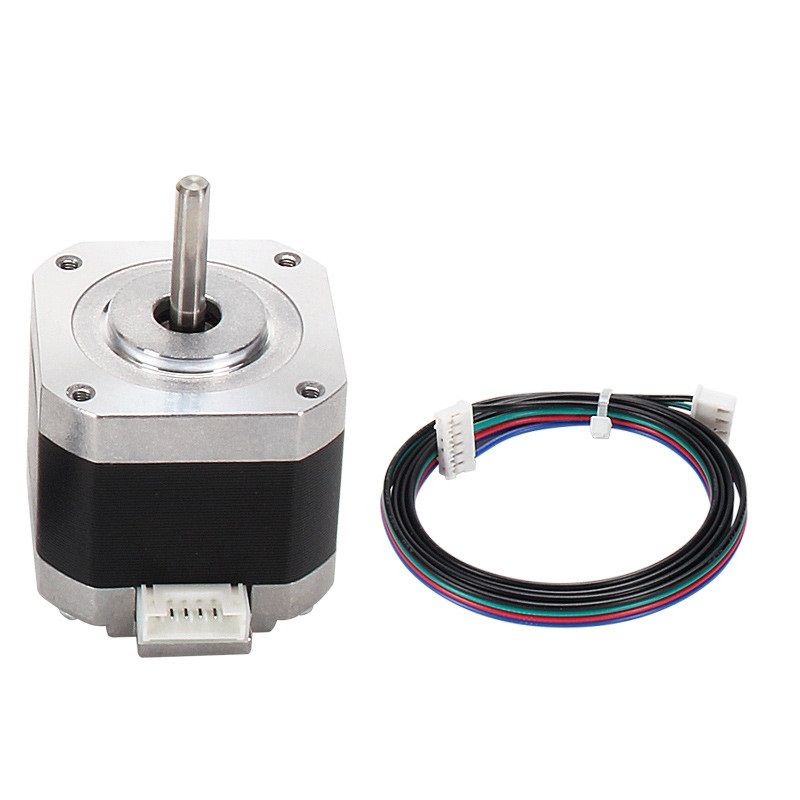 a17 【創意3D列印】42步進電機馬達微型小型驅動控制器套裝3D列印機雕刻機配件馬達nema17-細節圖3