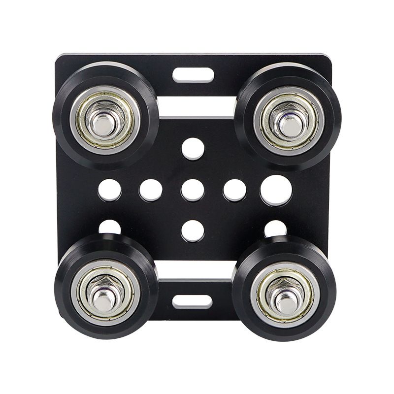 a41【創意3D列印】V輪V-Slot構建滑動板滑輪線性導軌 歐標2020鋁型材大小輪-細節圖3