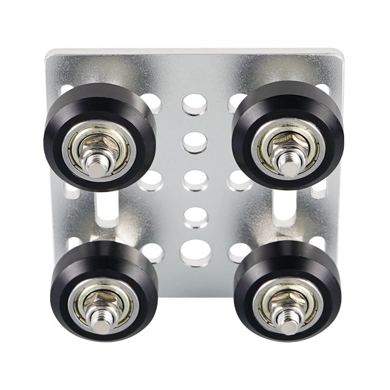 a41【創意3D列印】V輪V-Slot構建滑動板滑輪線性導軌 歐標2020鋁型材大小輪-細節圖4