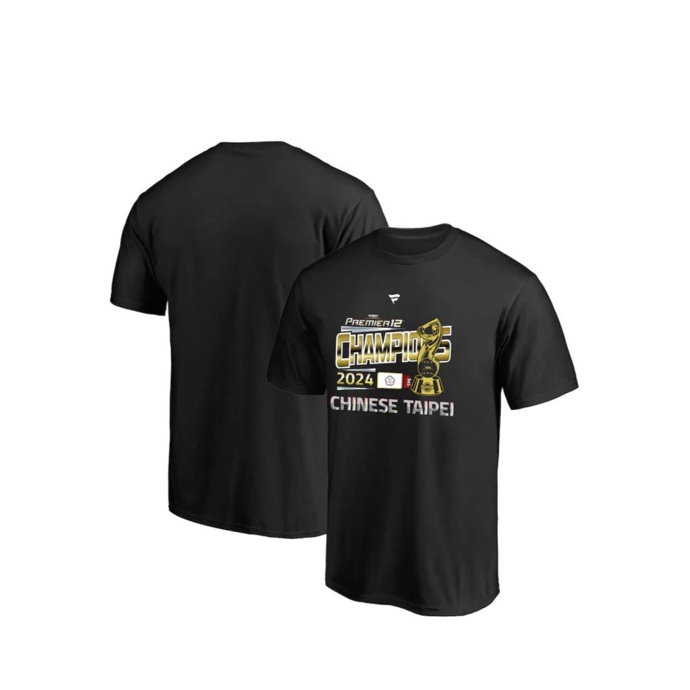 CHAMPIONS Tシャツ ＇24 (チャイニーズ・タイペイ) WBSC プレミア12 侍ジャパン ＇24刷卡需+2%-細節圖2