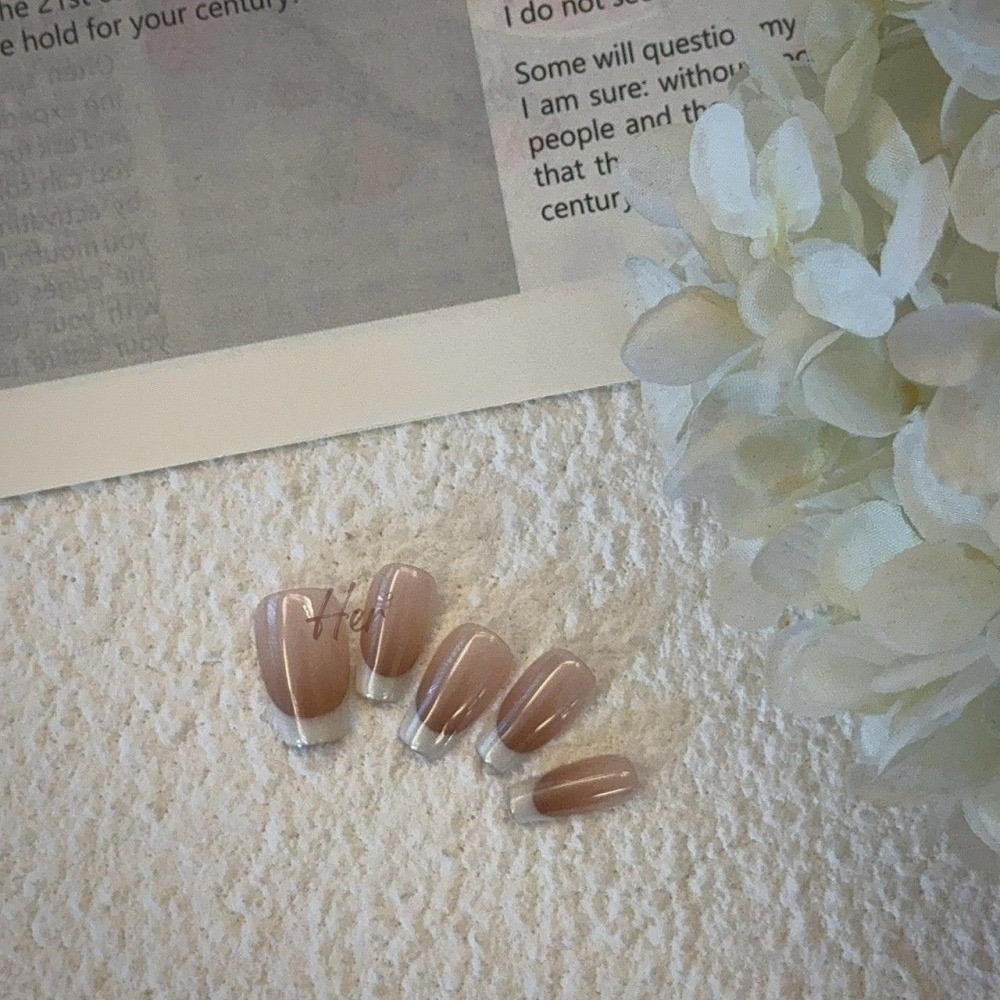 Her ³［法式精緻］N0013高級感顯白穿戴甲-細節圖3